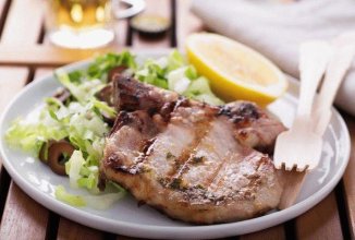 Свиные отбивные на гриле