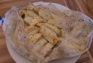 Жареный картофель в мультиварке (картофель по-деревенски)