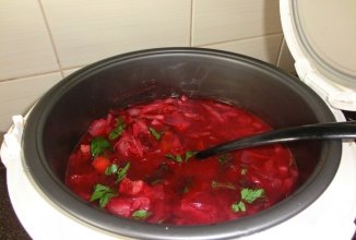 Борщ в мультиварке