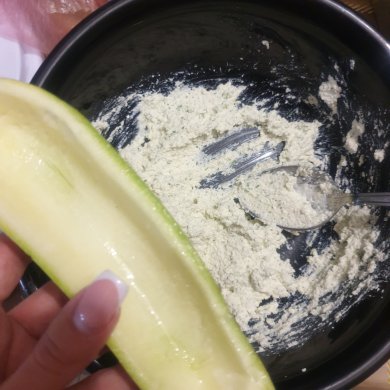 ПП Кабачки запечённые с творогом и сыром - Шаг 2