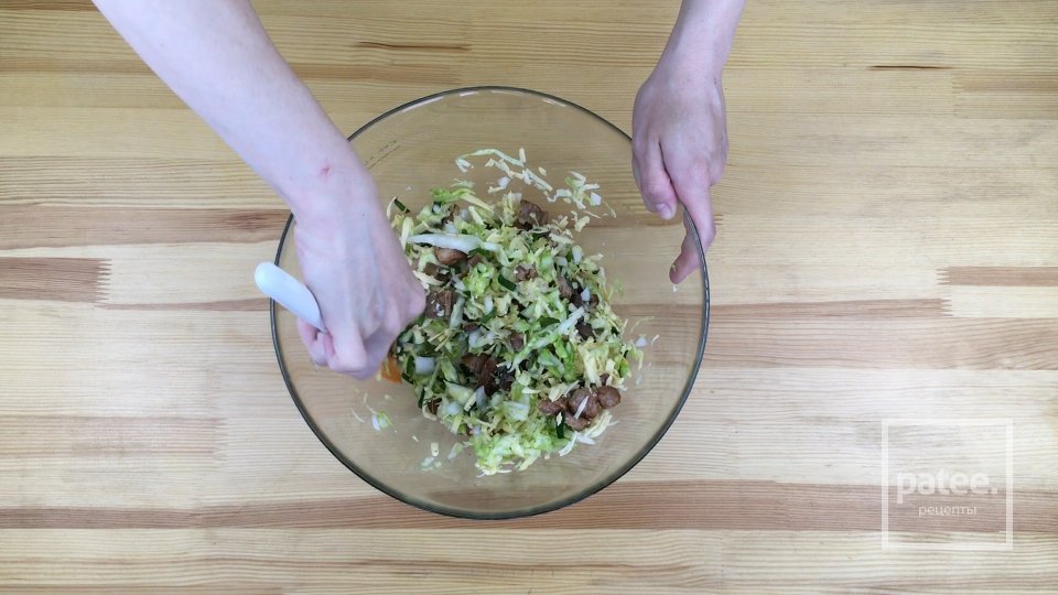 Заливной пирог с капустой - Шаг 3