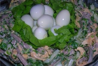 САЛАТ С ЯЗЫКОМ