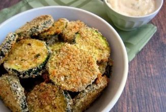 Кабачки в панировке