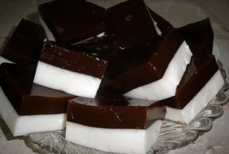 Десерт сметанное желе "Птичье молоко"