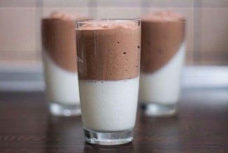 Желе кефирное