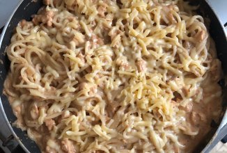 Паста с куриной грудкой