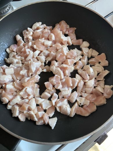 Паста с куриной грудкой - Шаг 4