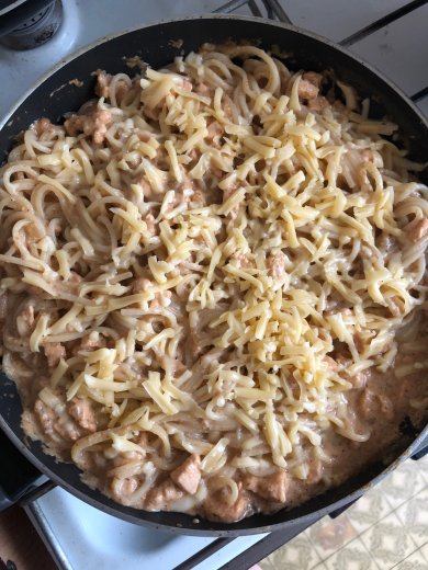 Паста с куриной грудкой - Шаг 8