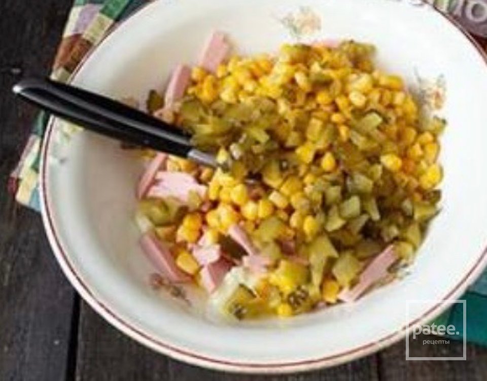 Салат «мурашник» - Шаг 5