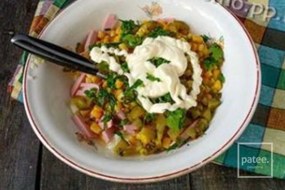 Салат «мурашник» - Шаг 6