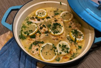 Куриная пикатта на гриле 💛