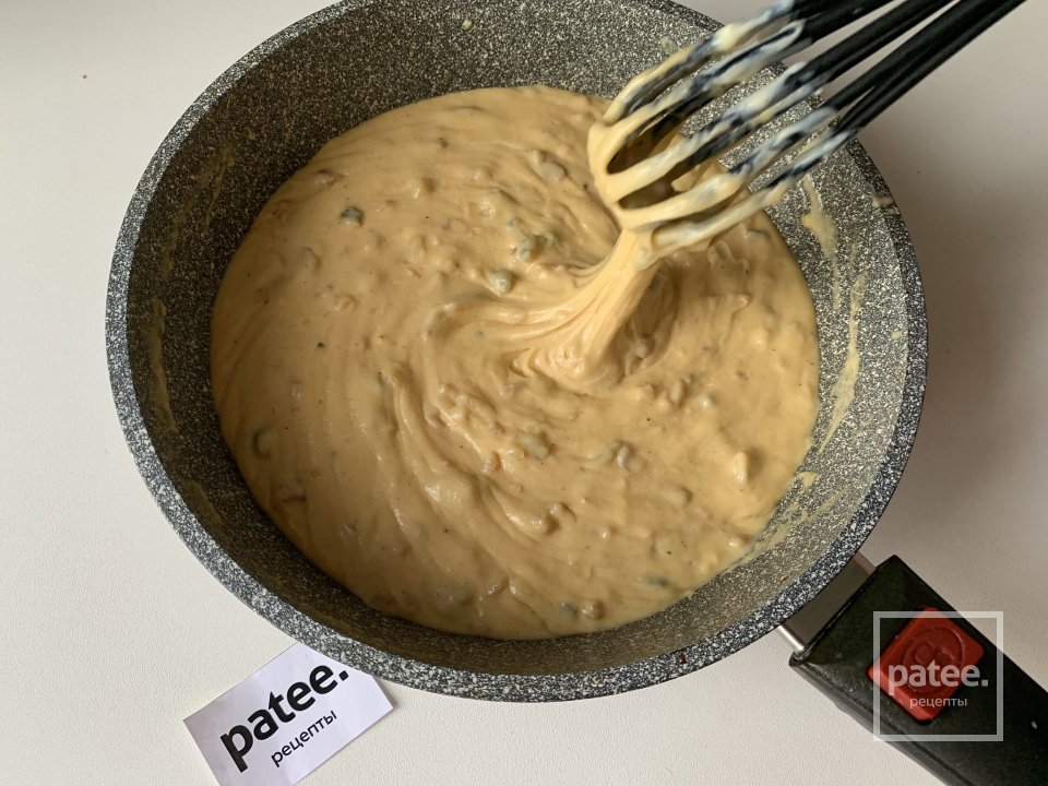 Mac'n'cheese с беконом и луком - Шаг 12