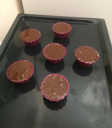 Шоколадный фондан - Шаг 4