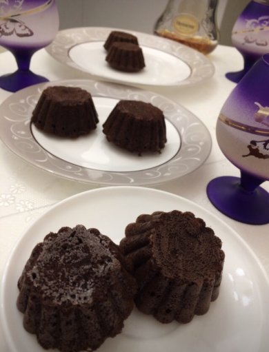 Шоколадный фондан - Шаг 6