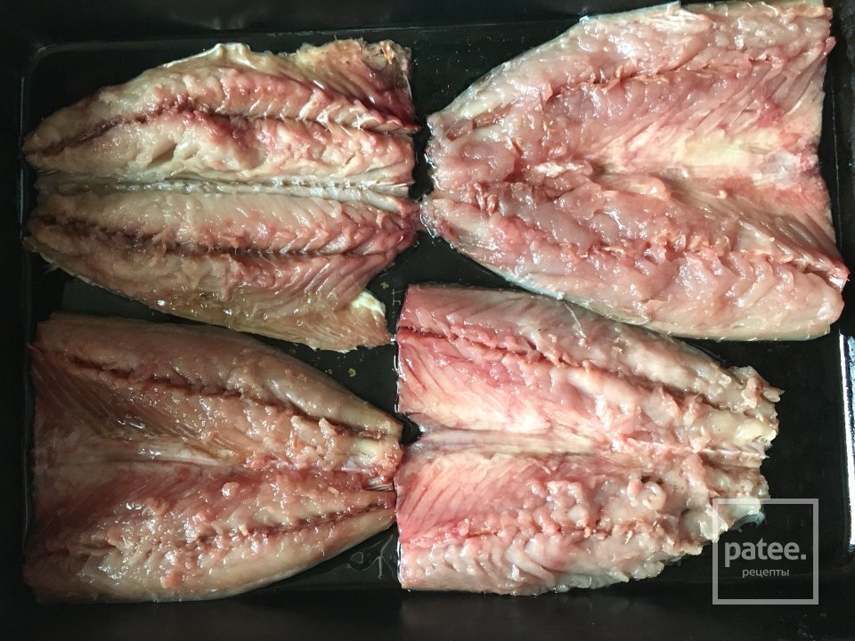 Филе скумбрии под «овощной шубой» - Шаг 1