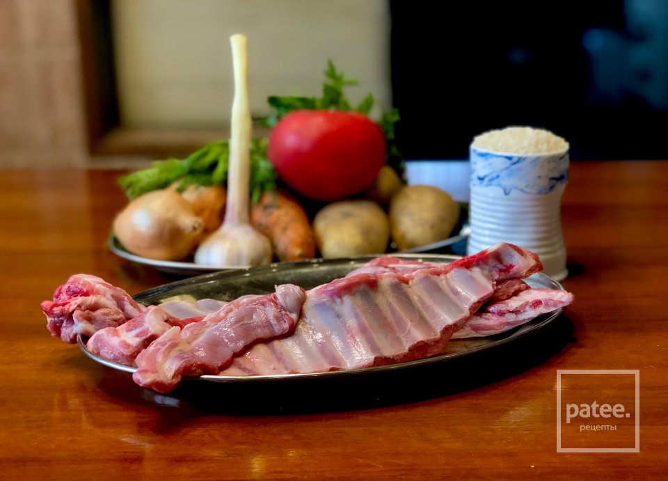 Узбекская мастава - Шаг 1