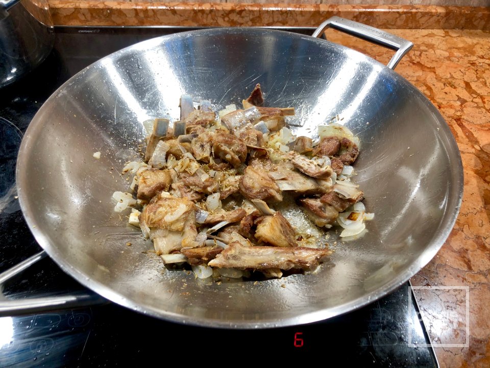 Узбекская мастава - Шаг 6