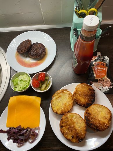 Классический бургер - Шаг 9