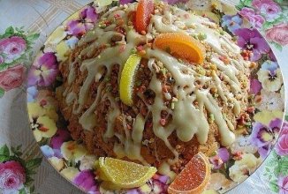 Быстрый тортик из печенья