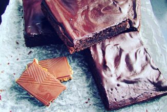 Брауни с маскарпоне