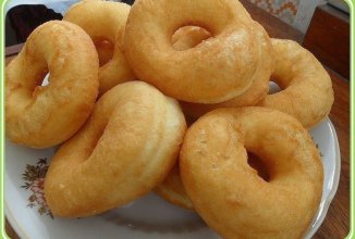 Творожные бублики-пончики