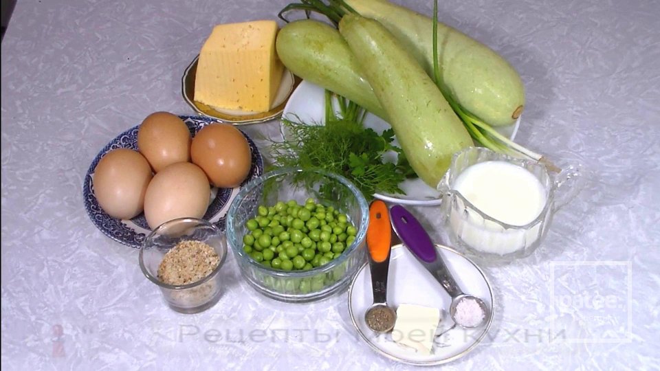 Запеканка из кабачков - Шаг 1