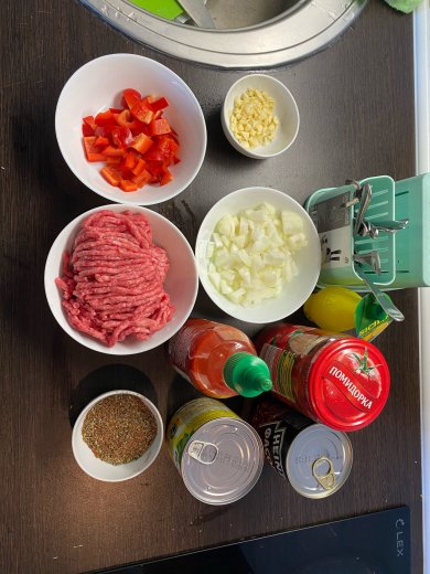 Чили кон карне - Шаг 1