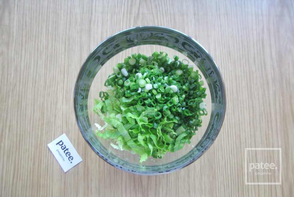 Салат "Летний" с пекинской капустой - Шаг 6