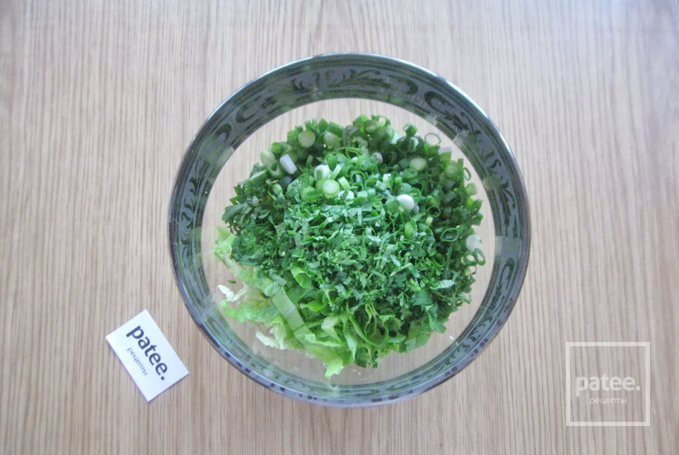 Салат "Летний" с пекинской капустой - Шаг 7