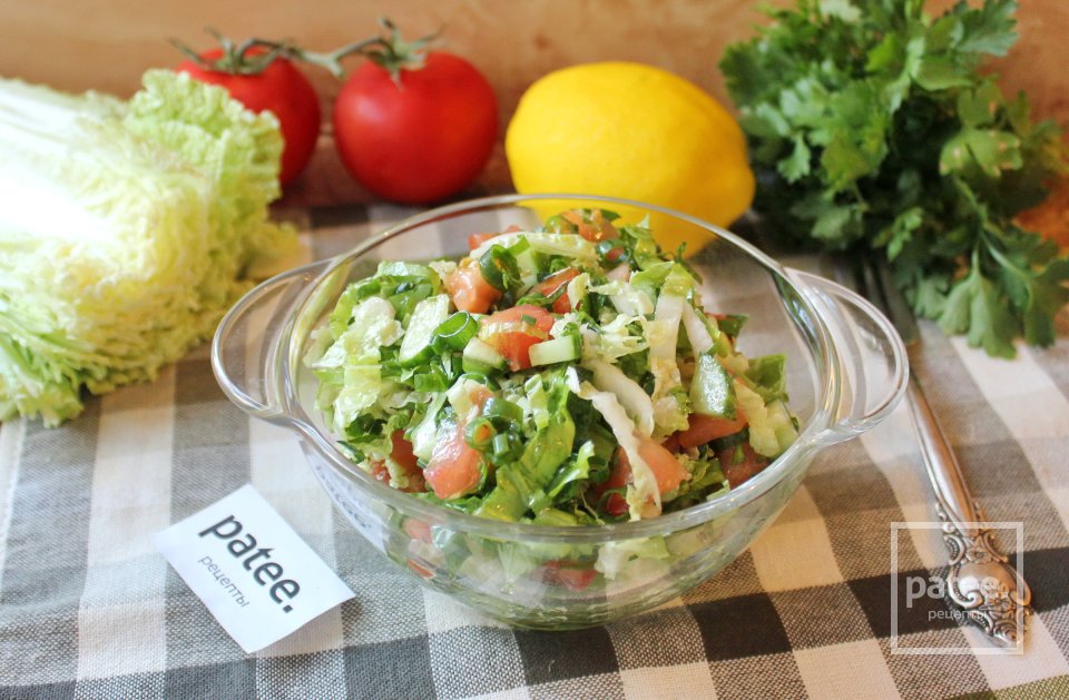 Салат "Летний" с пекинской капустой - Шаг 10