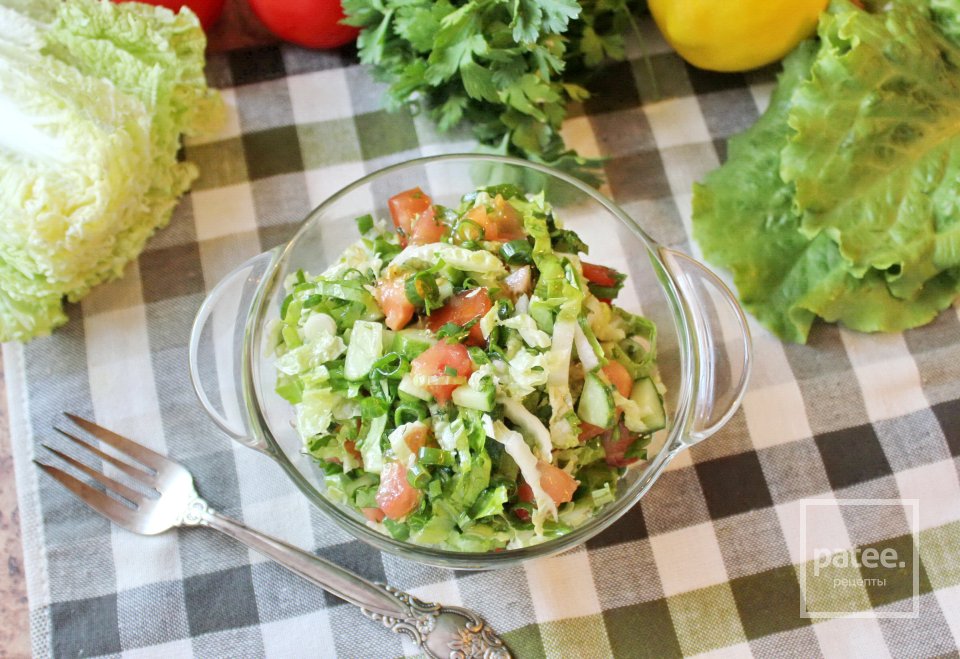 Салат "Летний" с пекинской капустой - Шаг 11