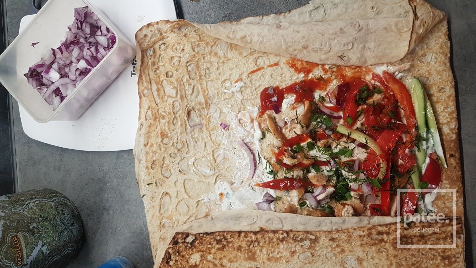Шаурма - Шаг 1