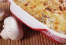 Куриная запеканка с грибами