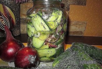 Язычки из огурцов