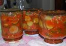 ОГУРЦЫ В ТОМАТНОЙ ЗАЛИВКЕ