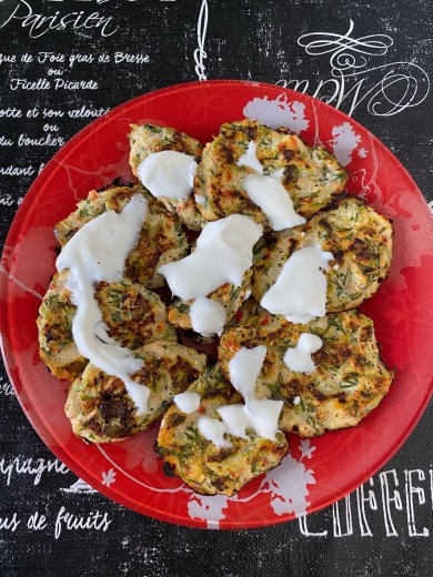 Кабачковые оладушки без муки с зеленью или просто омлет с кабачком - Шаг 5