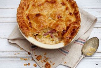 Пирог с курицей и сельдереем от Джейми Оливера
