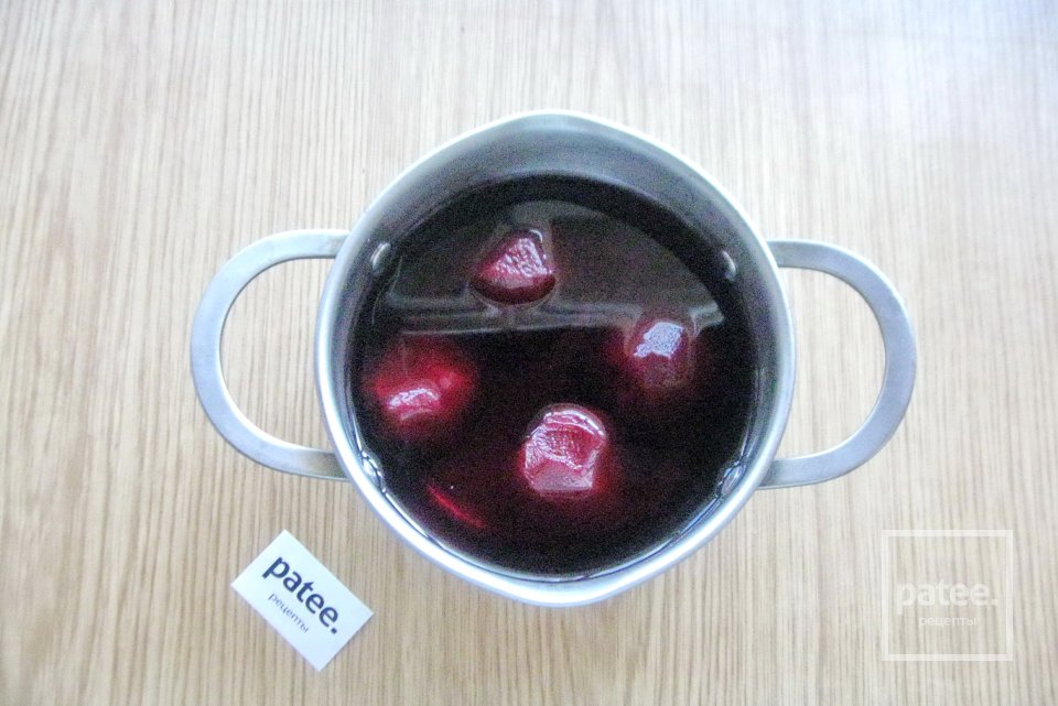 Холодный свекольник с ветчиной - Шаг 3