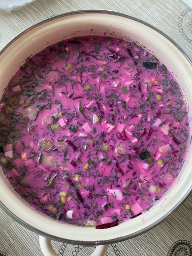 Холодник(свекольник) - Шаг 8