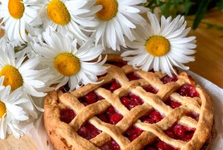 Вишневый пирог