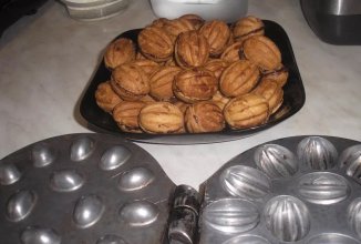 ОРЕШКИ С ДОМАШНЕЙ ШОКОЛАДНОЙ ПАСТОЙ