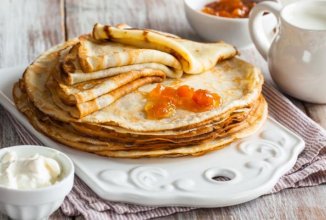 Домашние тонкие блинчики