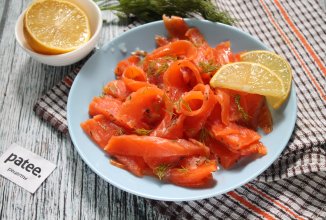 Форель малосольная с тимьяном