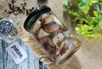 Подберезовики, засоленные горячим способом