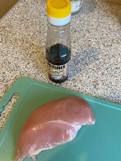 Курица, жареная в соевом соусе - Шаг 1