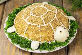 Салат "Черепашка"