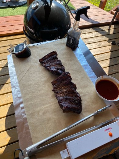 Говяжьи ребра в смокере - Шаг 5