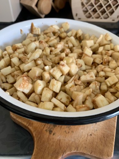 Лодочки из баклажанов - Шаг 2