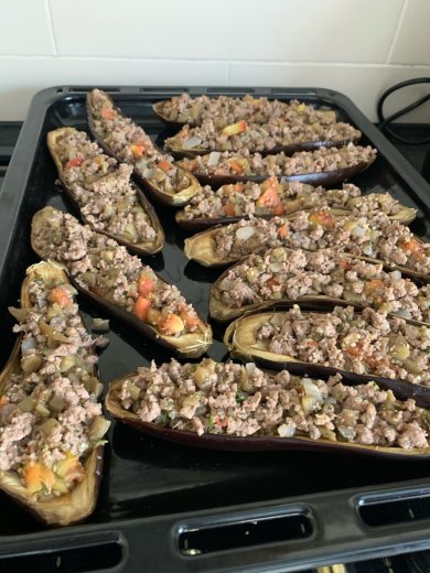 Лодочки из баклажанов - Шаг 10