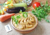 Овощная икра с вешенками в мультиварке